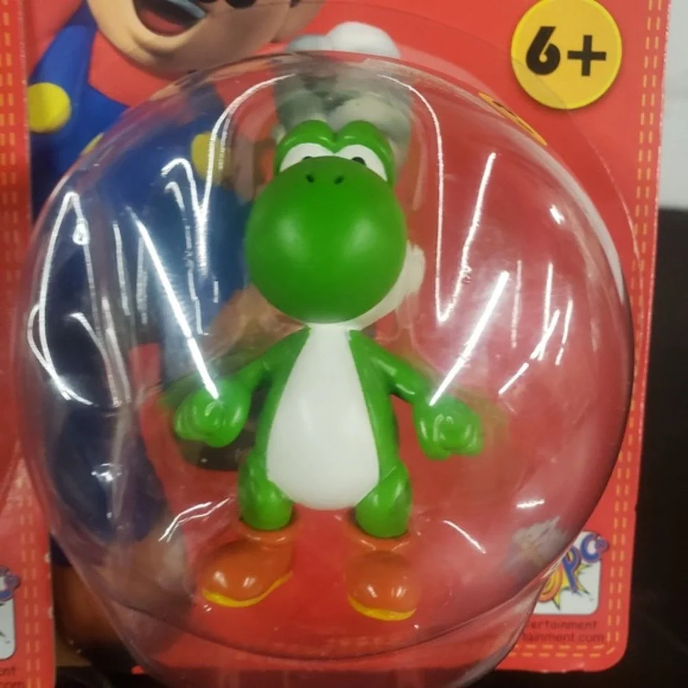 NEW Super Mario Yoshi Mini Figure - Set‎ of 2 - 2007 Nintendo